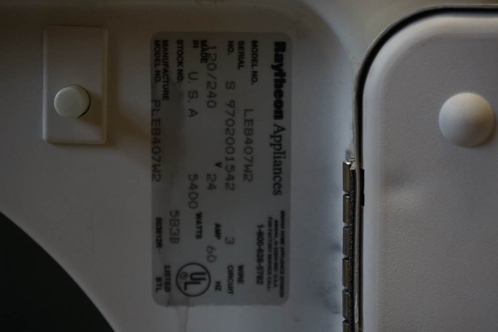 Amana Heavy Duty Dryer