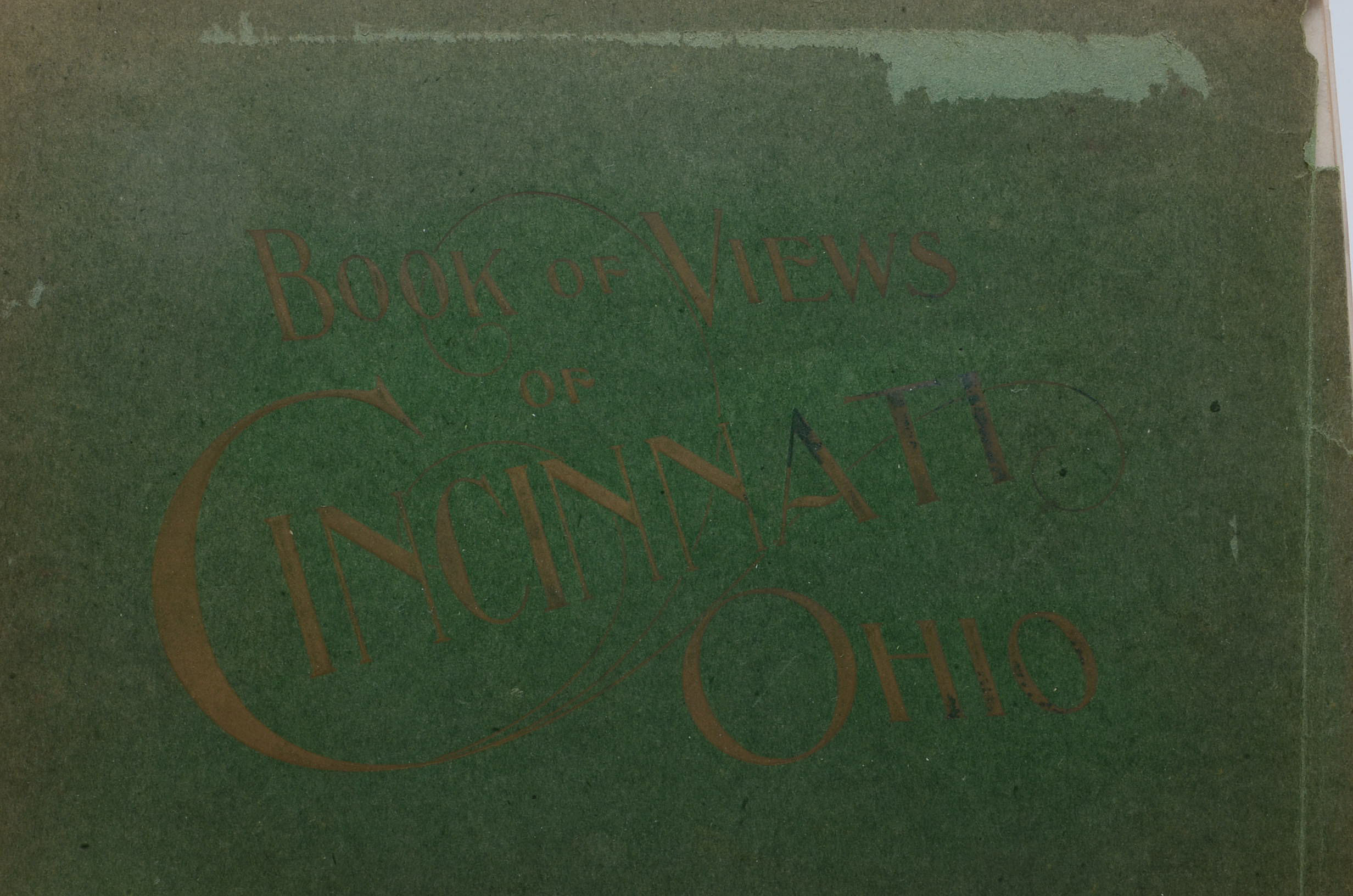 Vintage Pairing of Cincinnati Photo Books and Map