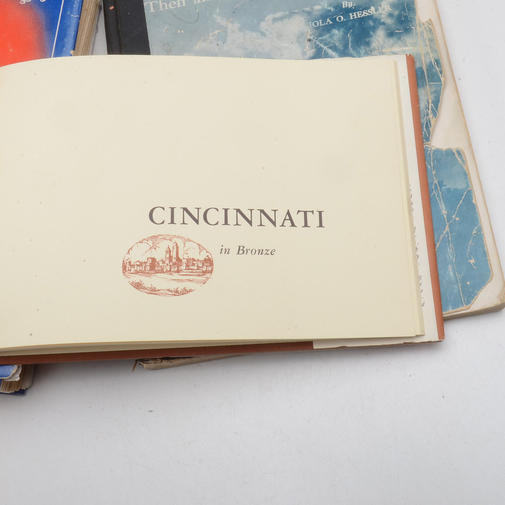Collection of Vintage Books on Cincinnati
