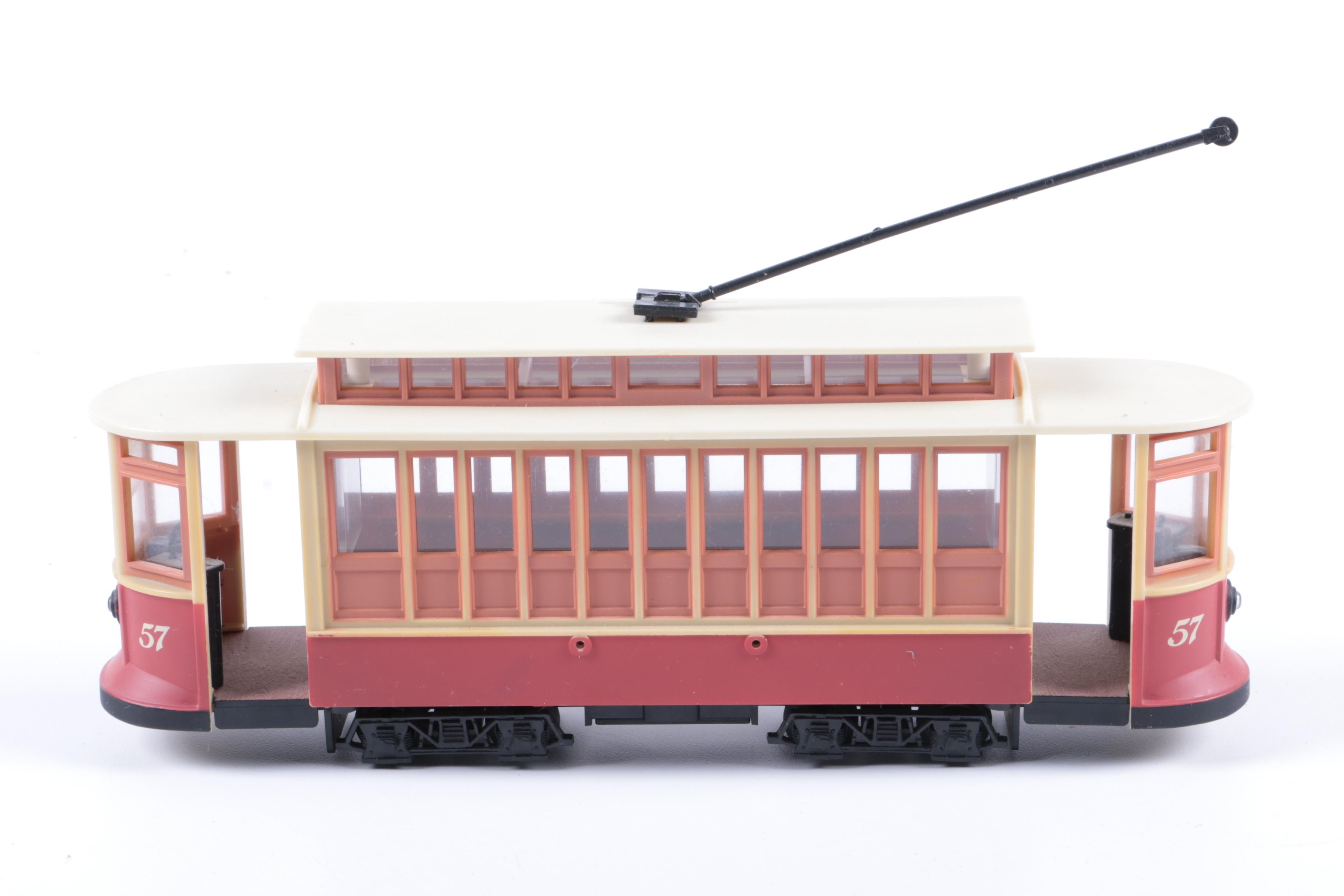 Vintage Trolley Car Decor