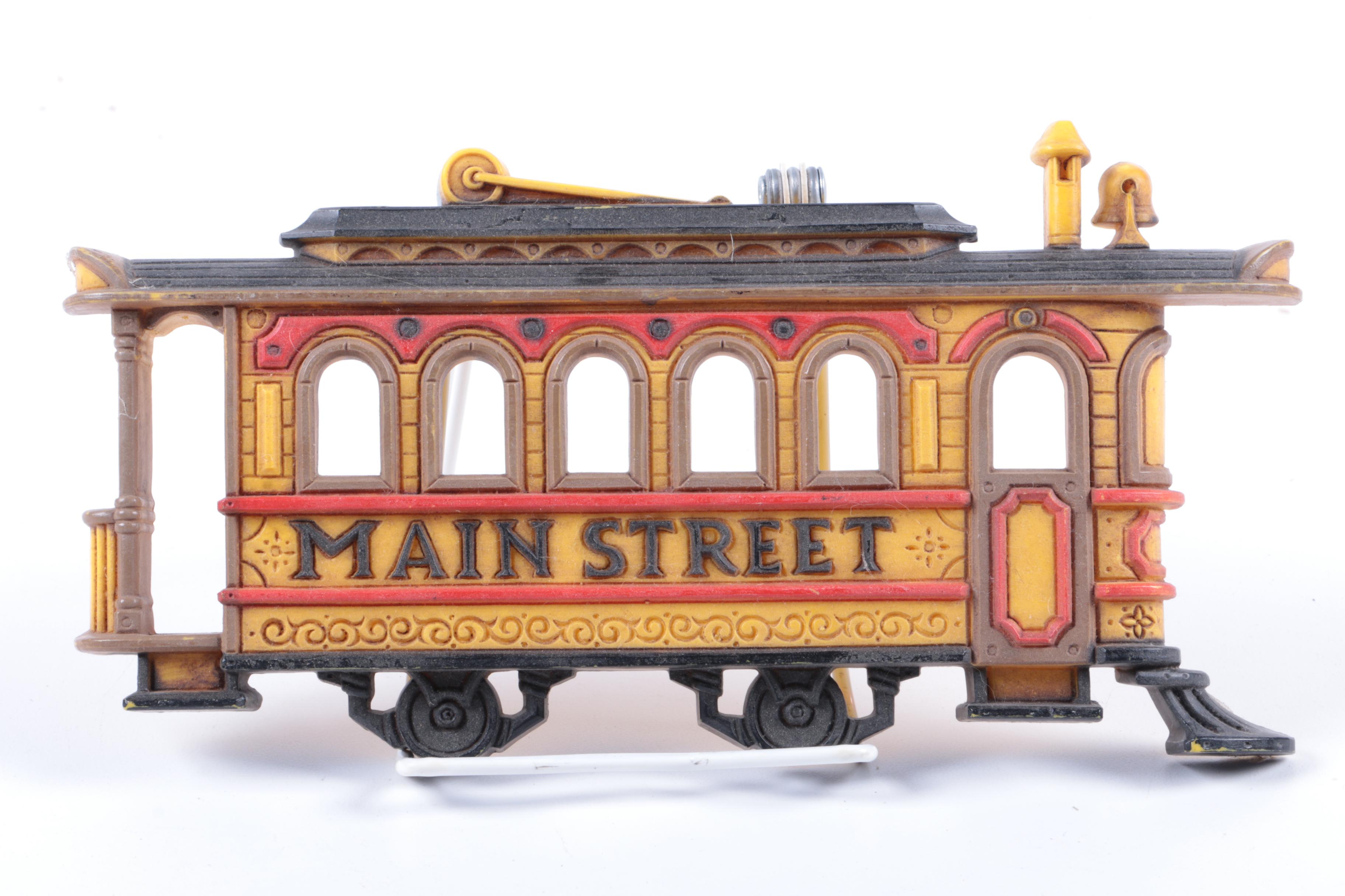 Vintage Trolley Car Decor