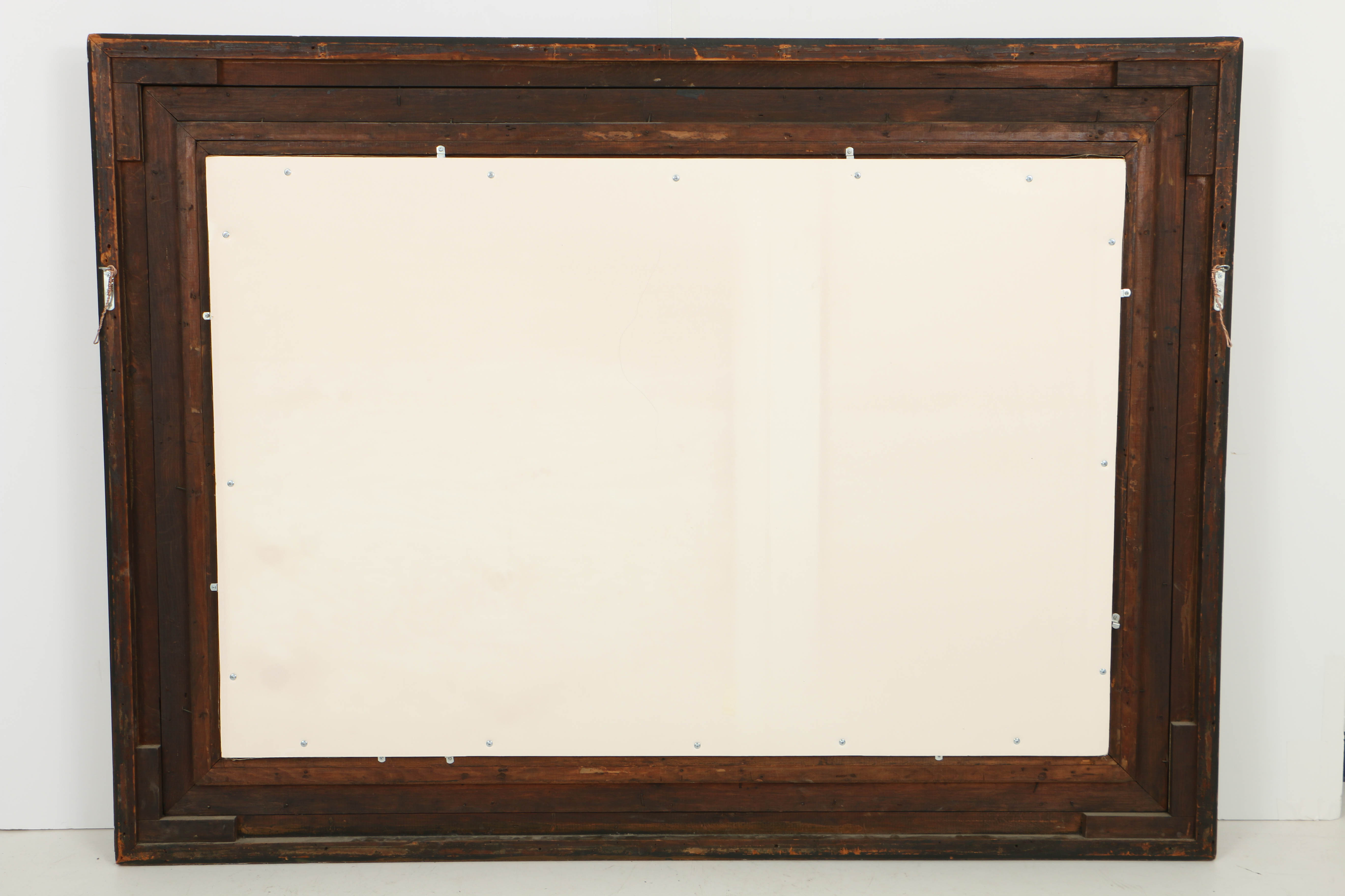 Monumental Edward K. Foote Oil on Canvas "Market Boy", with Cincinnati History