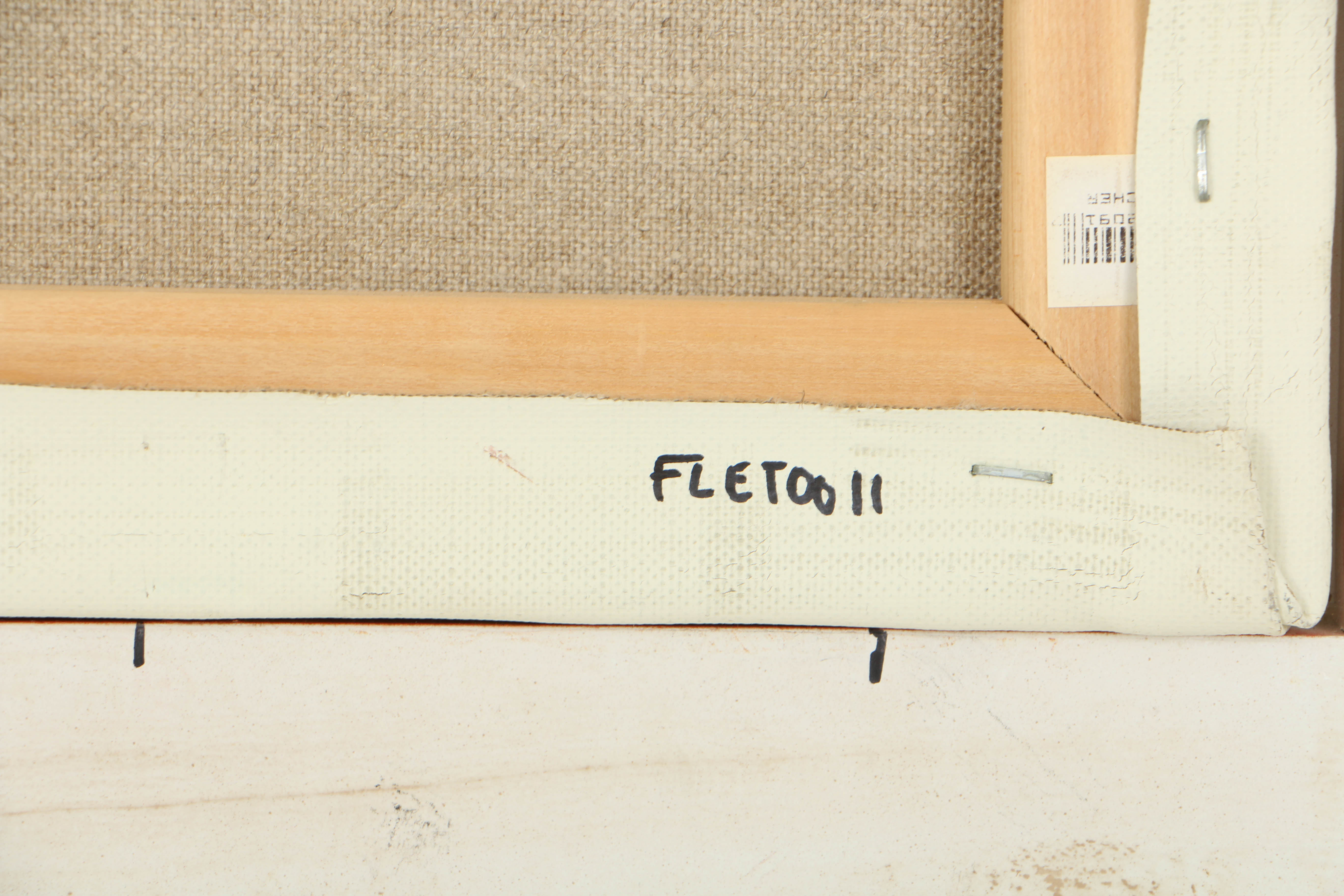 Bill Fletcher Oil Painting on Canvas "Cades Cove in Winter"