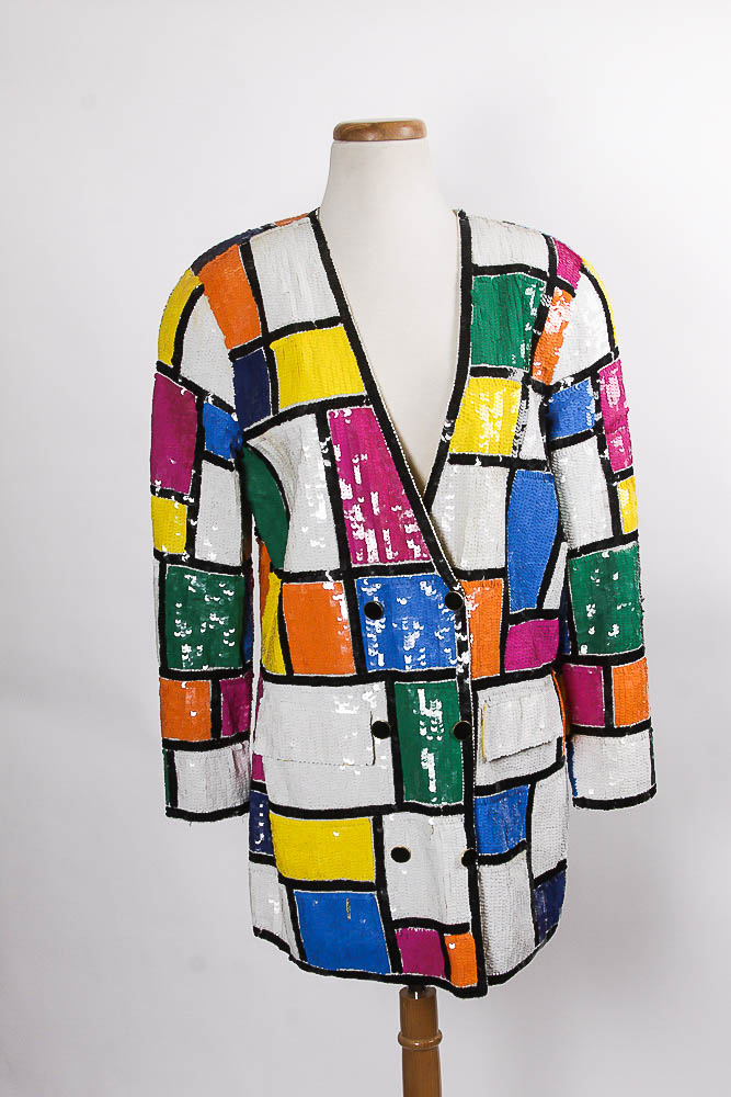 Women's Vintage Modi Sequined Evening Jacket