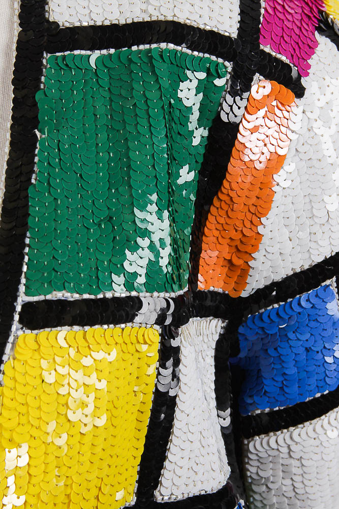 Women's Vintage Modi Sequined Evening Jacket