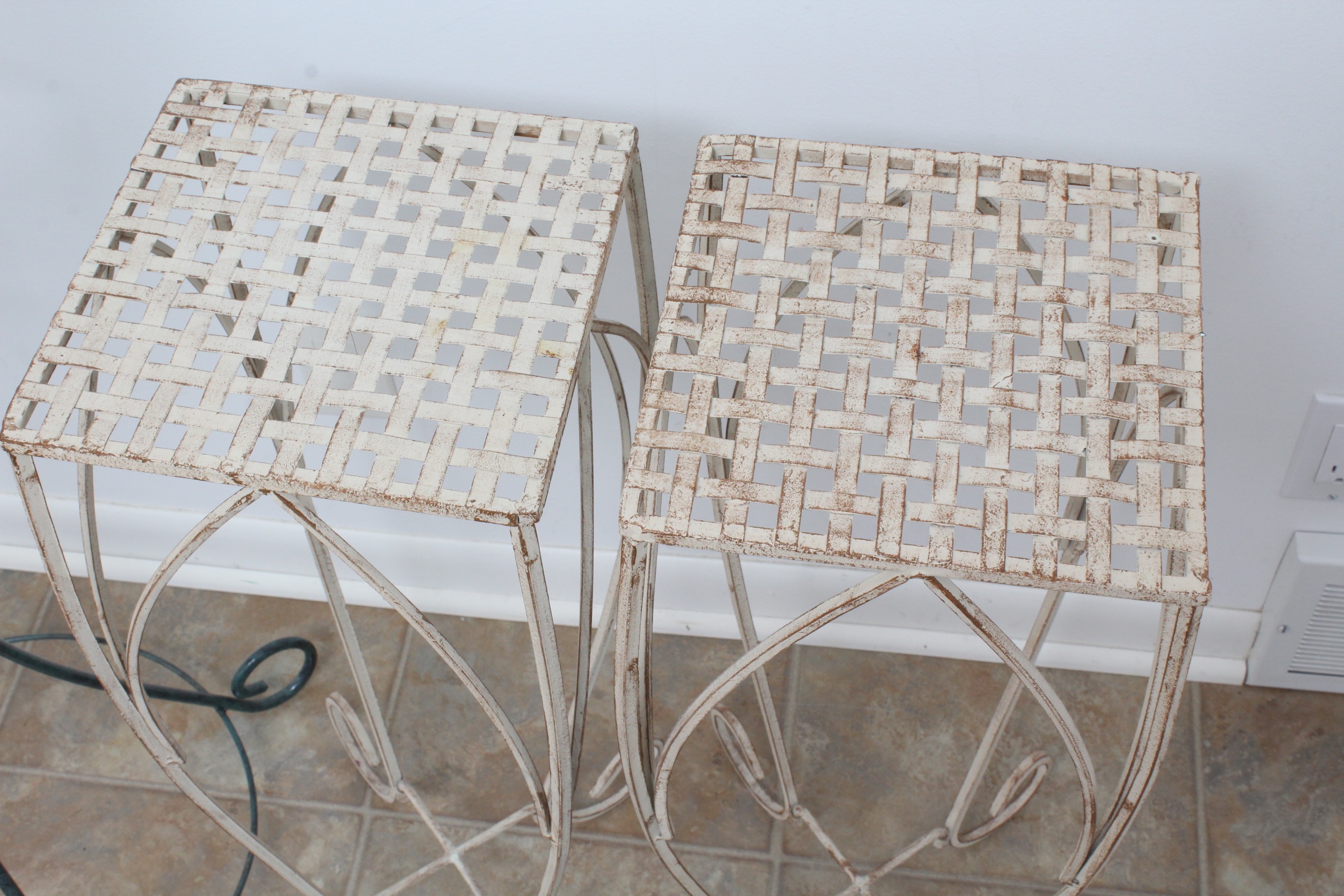 Wrought Iron Plant Stands