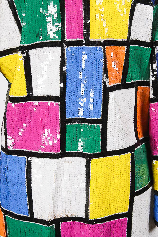 Women's Vintage Modi Sequined Evening Jacket