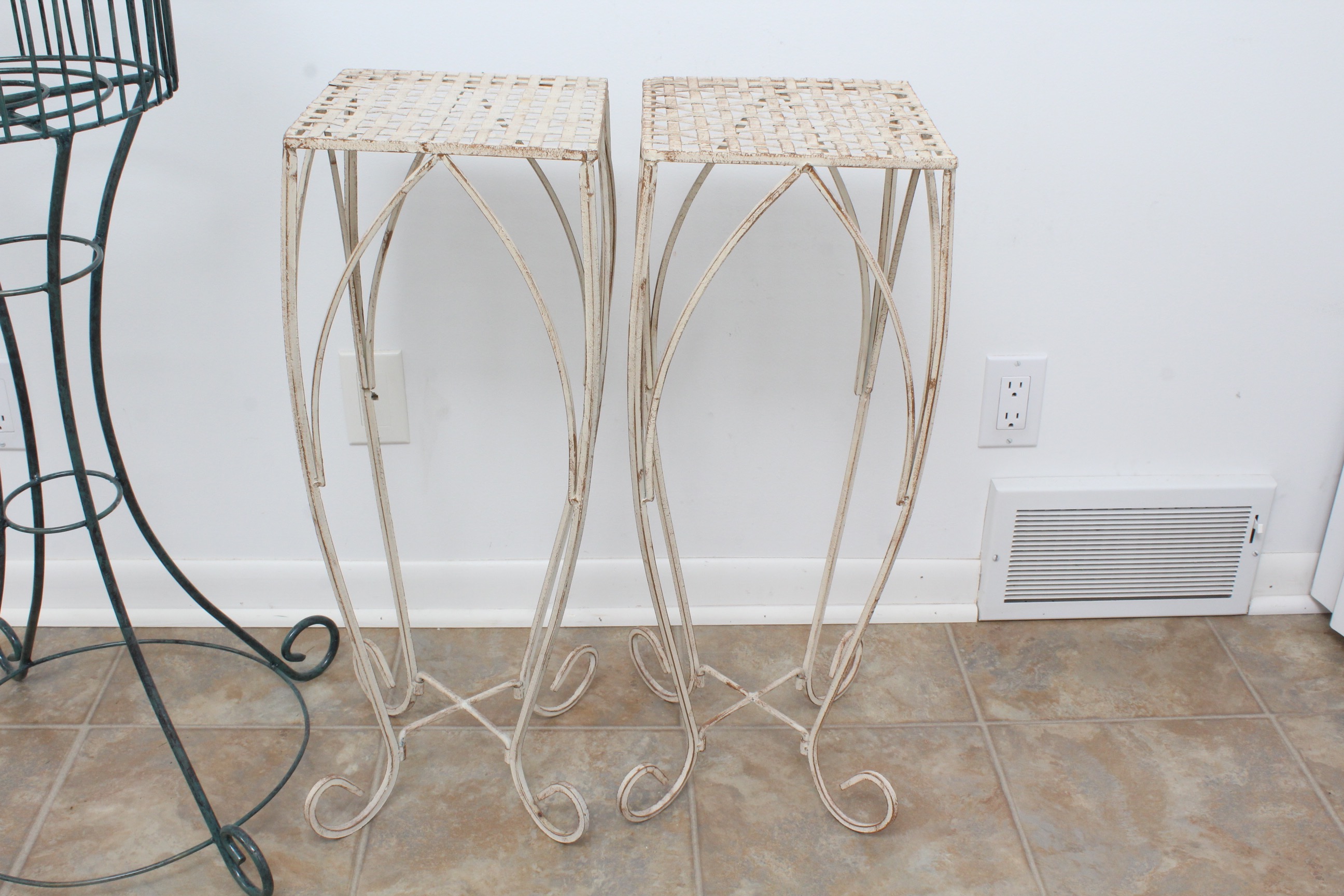 Wrought Iron Plant Stands