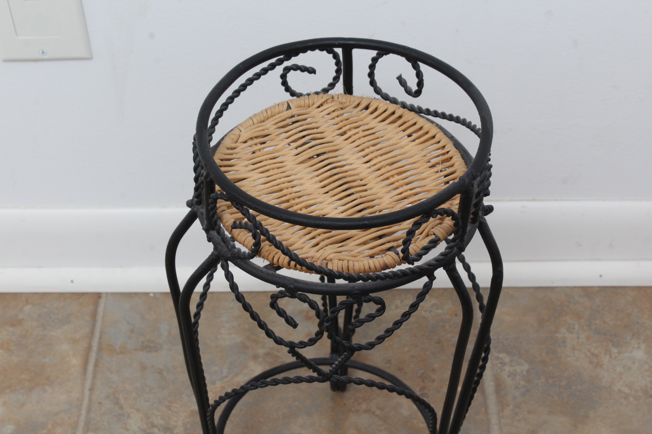 Wrought Iron Plant Stands
