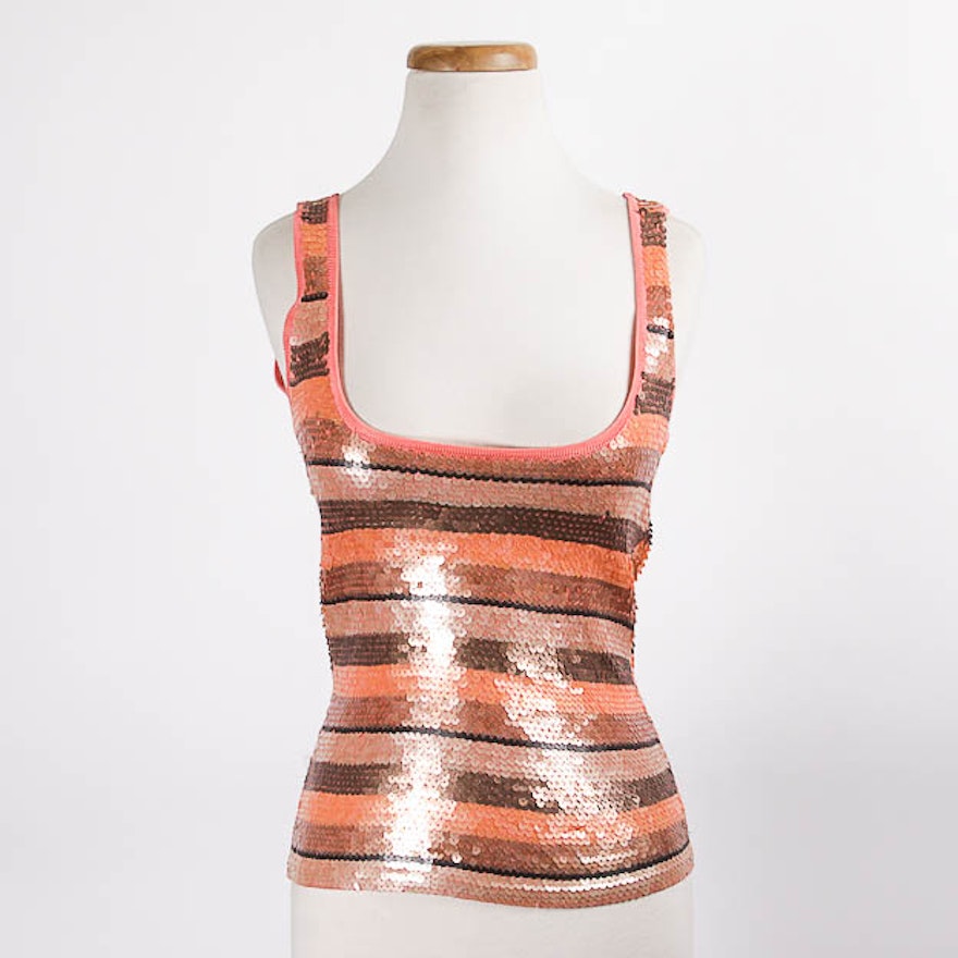 Women's Alberto Makali Sequined Tank Top