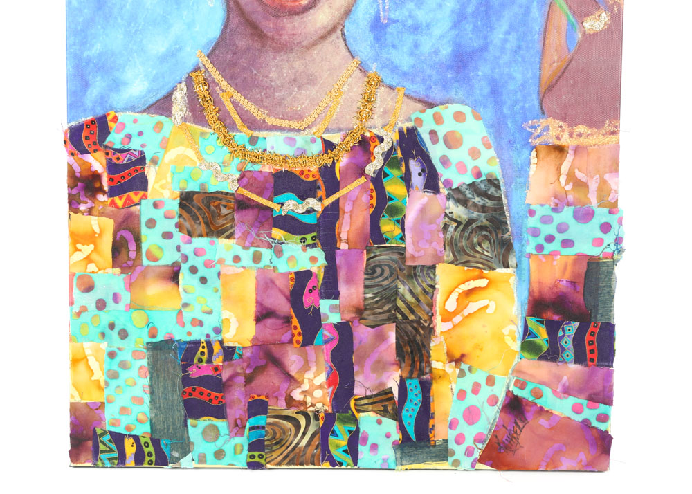 Kimberly Original Tradigital Mixed Media "The Conjure Woman"