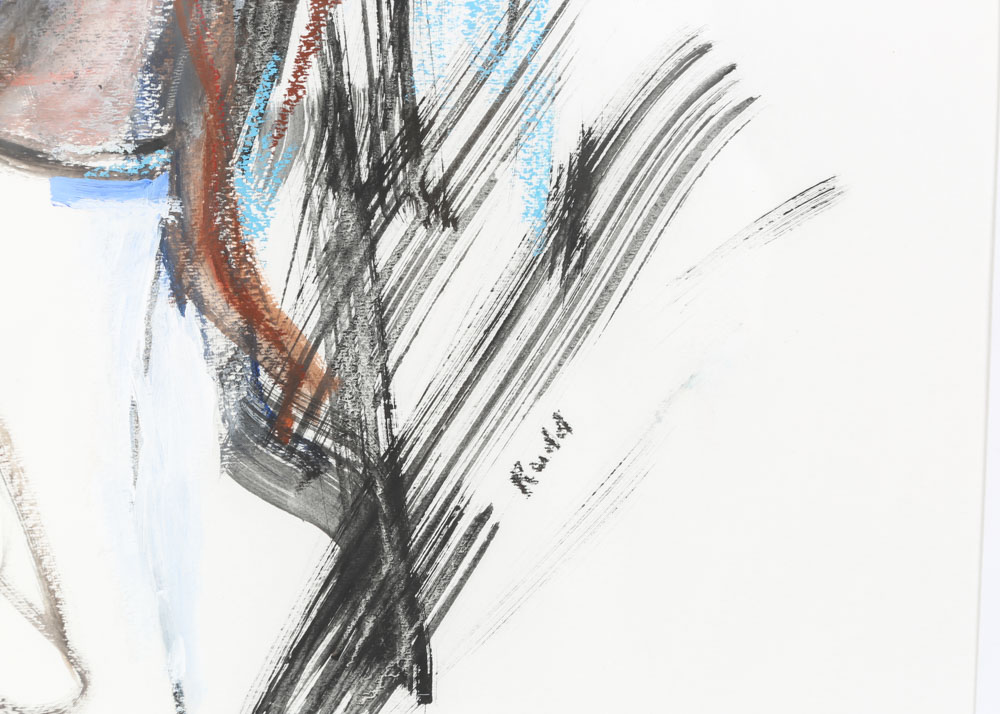 Ann Rudd Acrylic Painting on Paper "Hope"