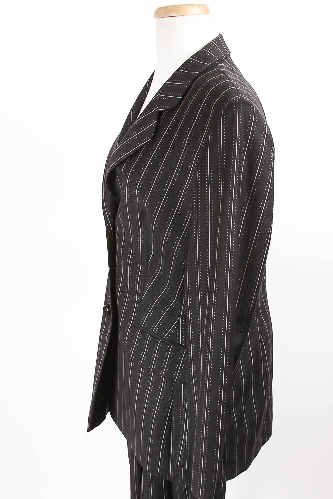 Women's Escada Pinstripe Suit Jacket and Matching Pants