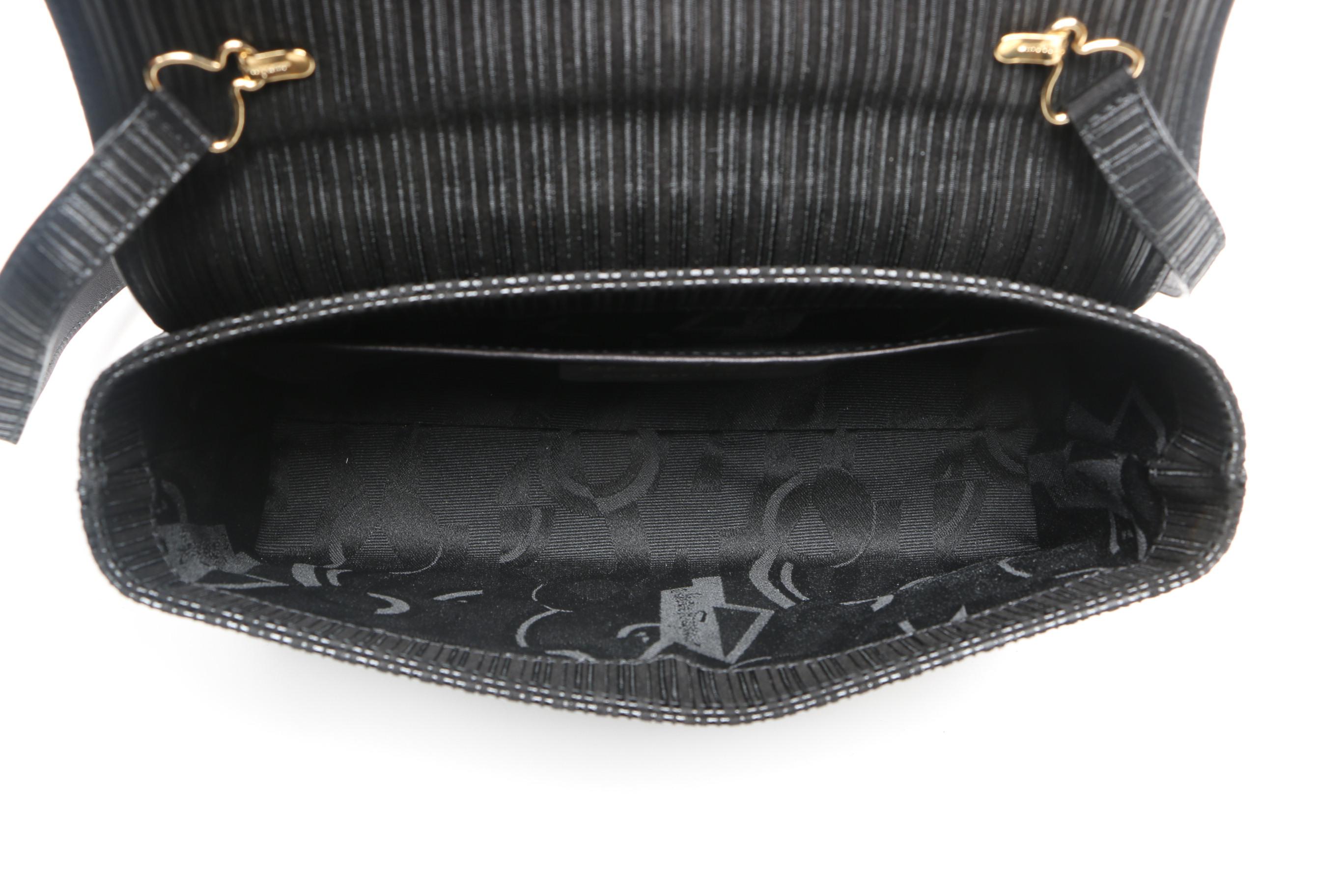 Vintage Salvatore Ferragamo Matching Handbag and High Heel Pumps