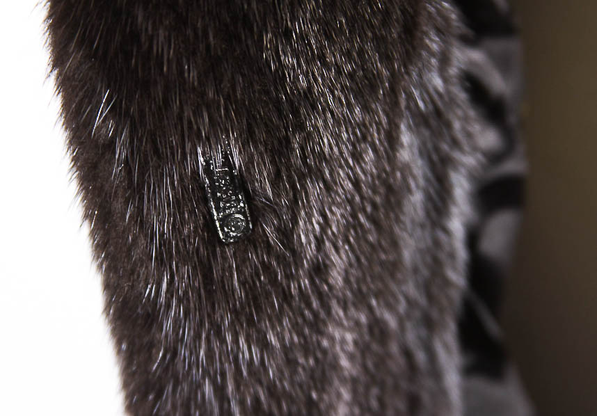 Long Brown Mink Fur Vest