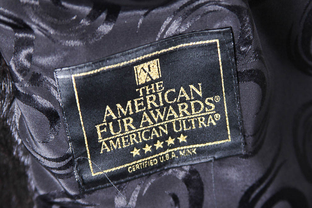 Long Brown Mink Fur Vest