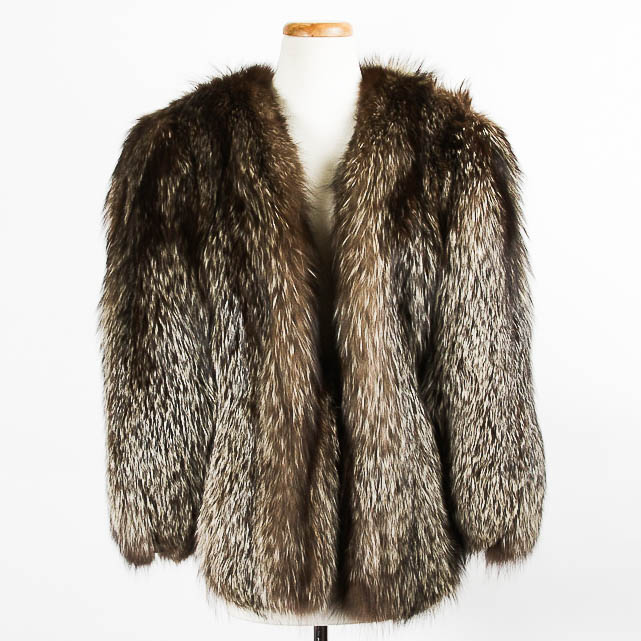 Vintage Fox Fur Shawl