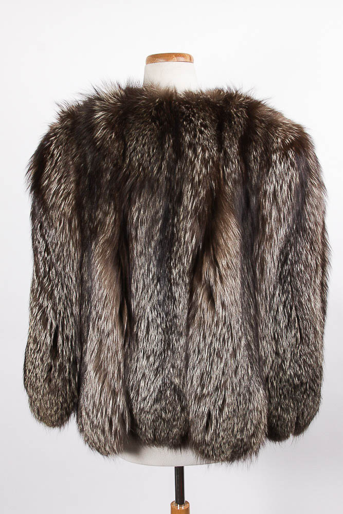 Vintage Fox Fur Shawl