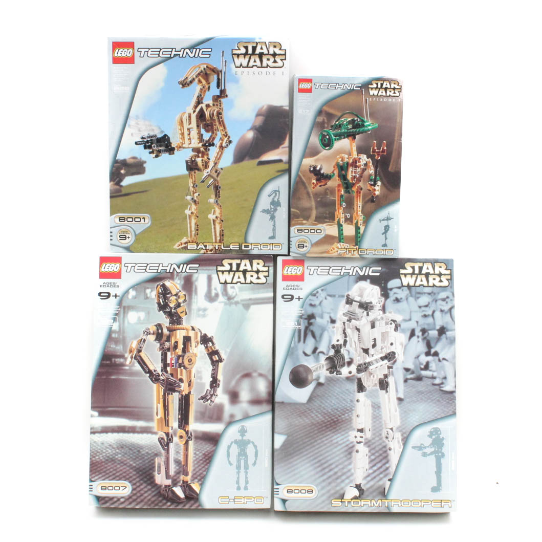 Lego "Star Wars" Four "Technic" Kits