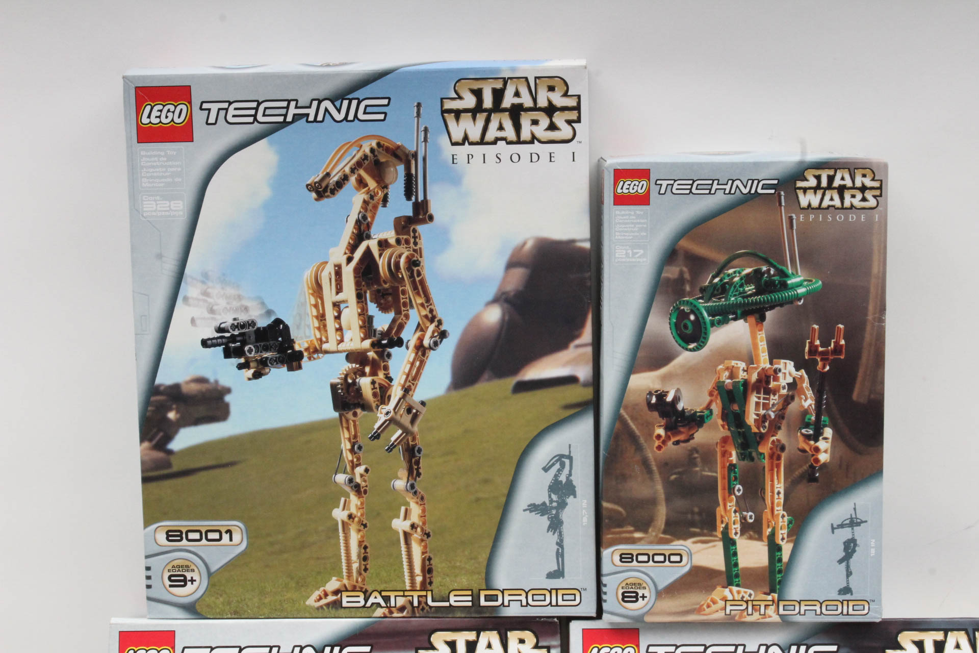 Lego "Star Wars" Four "Technic" Kits