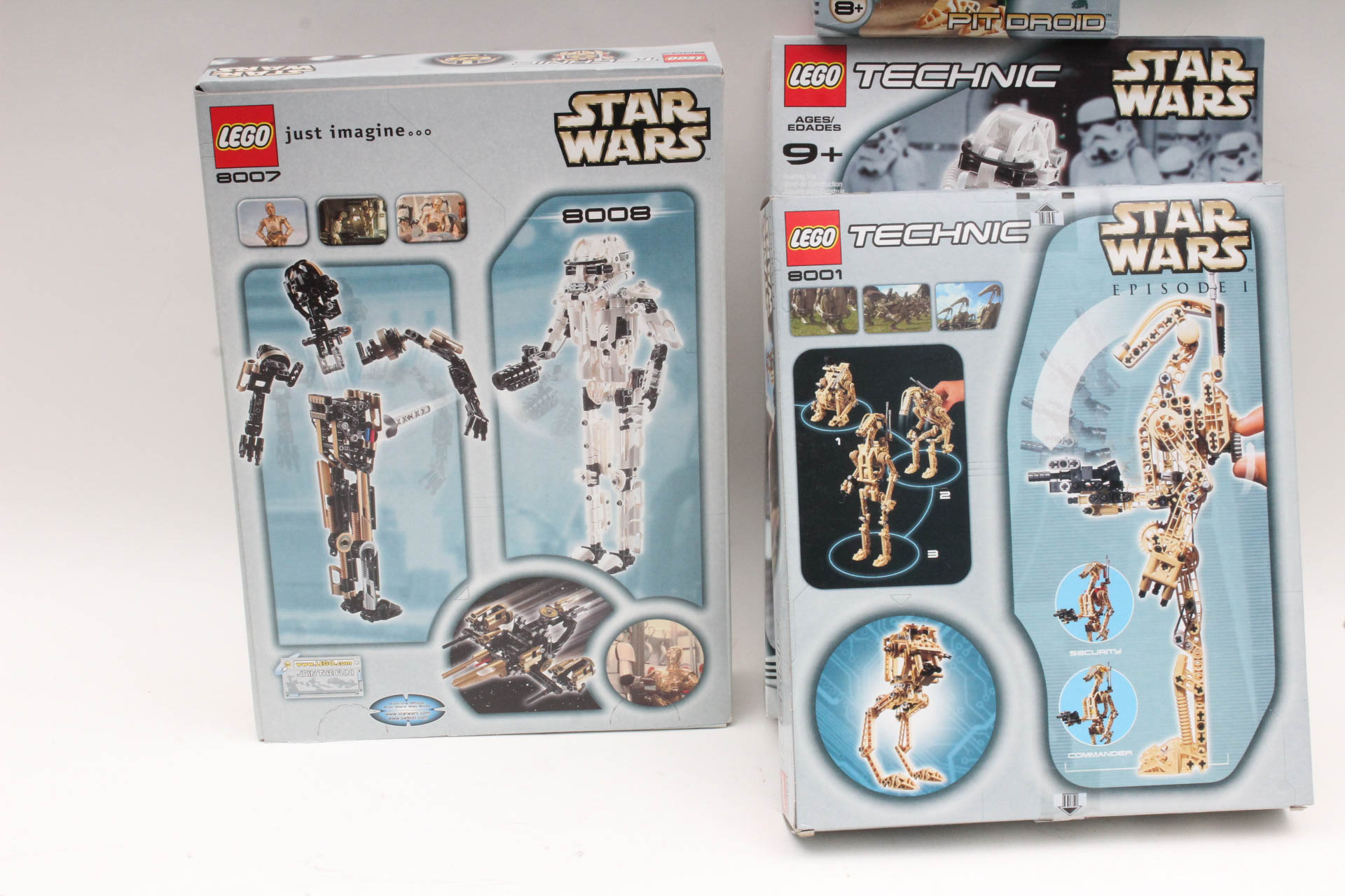 Lego "Star Wars" Four "Technic" Kits