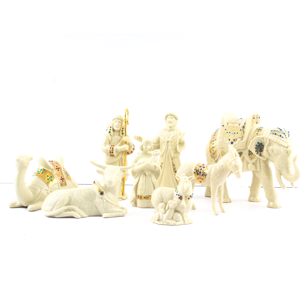 Lenox "China Jewels" Nativity Figurines