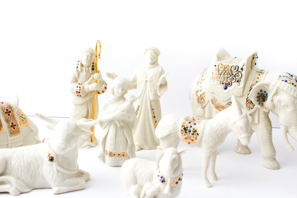 Lenox "China Jewels" Nativity Figurines