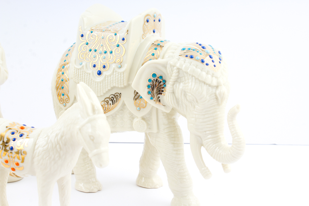 Lenox "China Jewels" Nativity Figurines