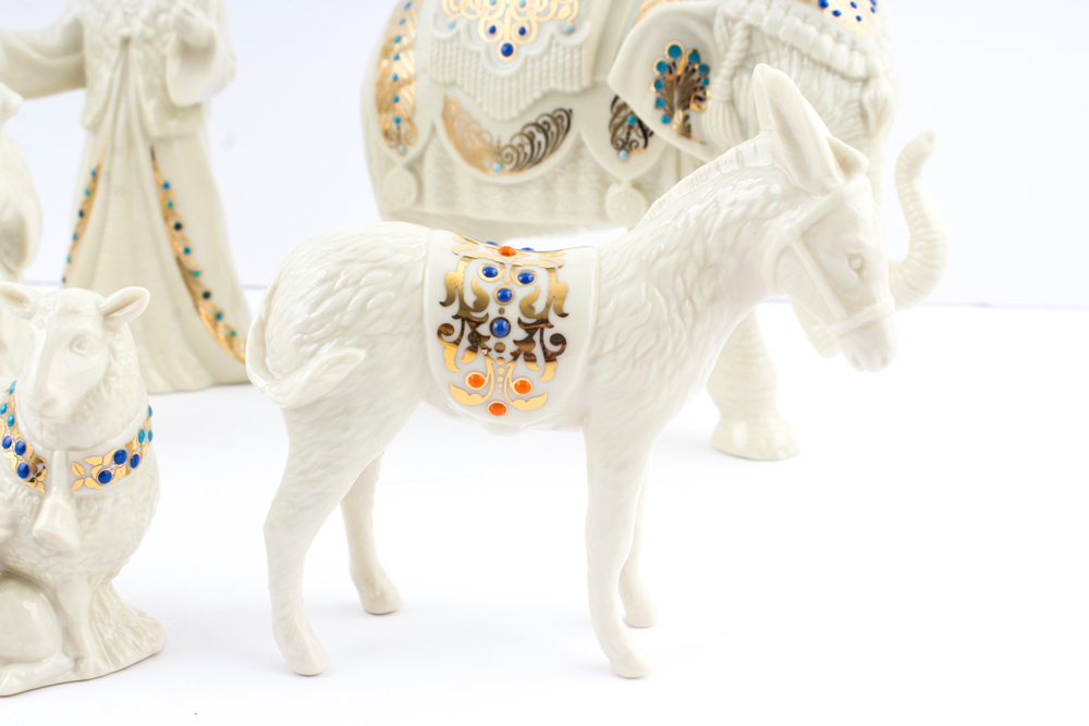 Lenox "China Jewels" Nativity Figurines