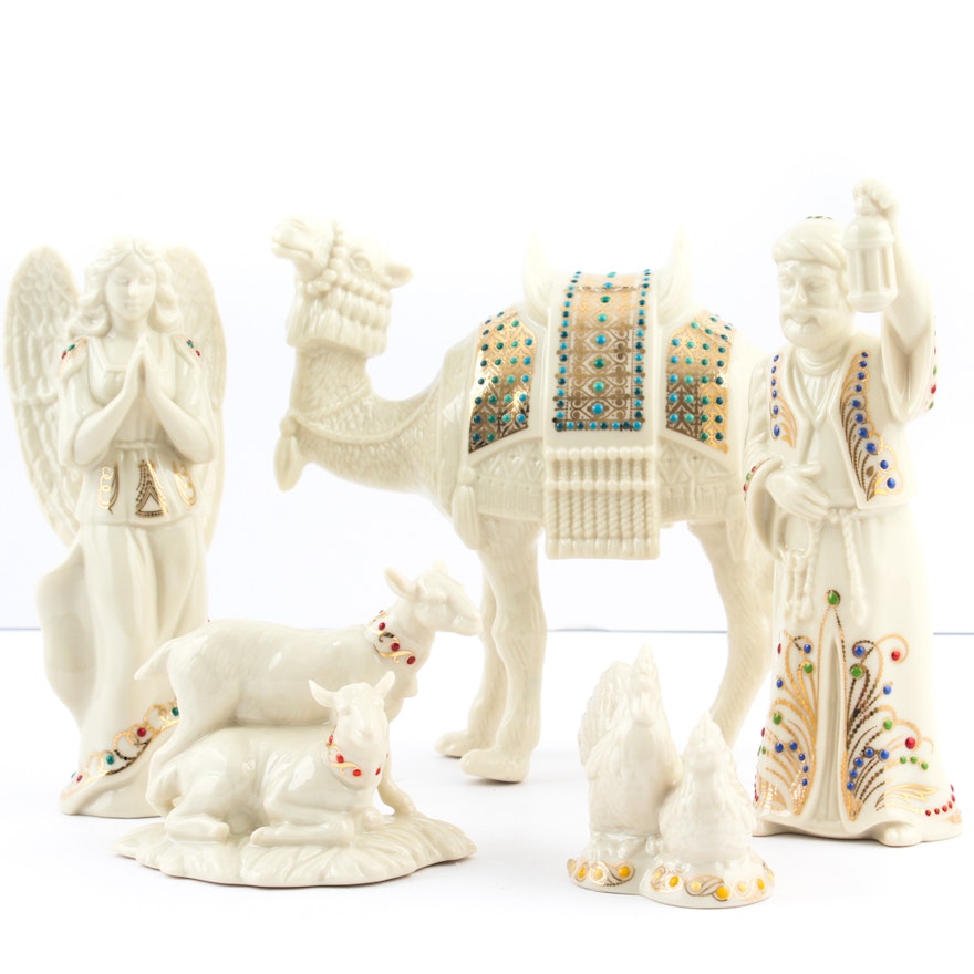 Lenox "China Jewels" Nativity Figurines