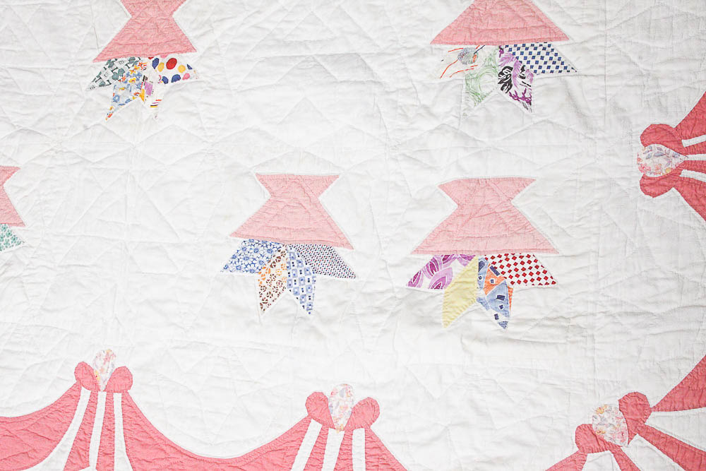 Vintage "Flower Basket" Quilt