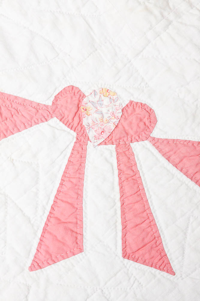 Vintage "Flower Basket" Quilt