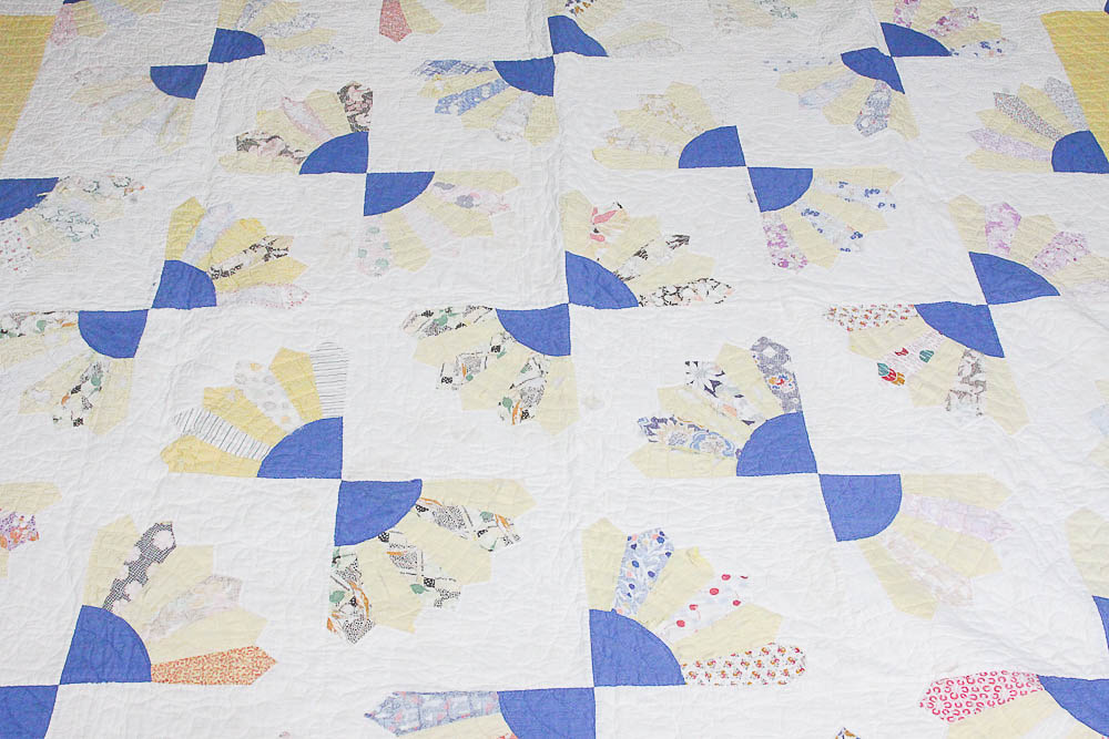 Vintage Fan Quilt