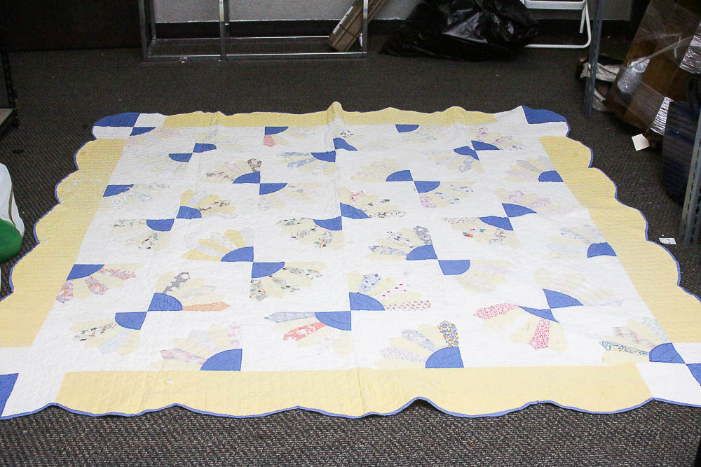 Vintage Fan Quilt