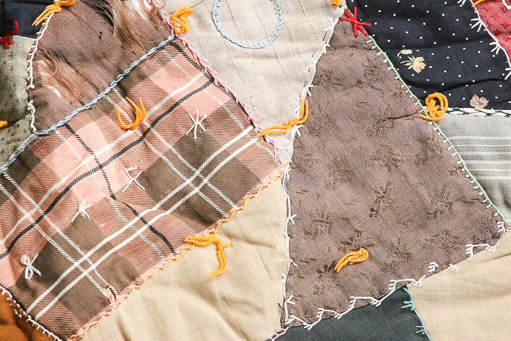 Two Vintage Patchwork Quilts