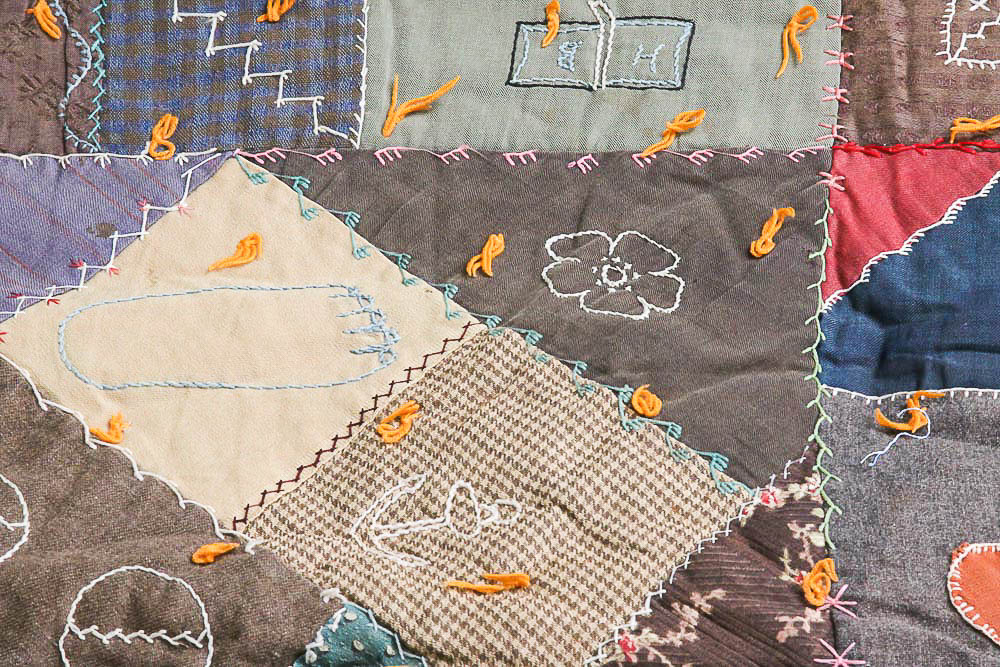 Two Vintage Patchwork Quilts