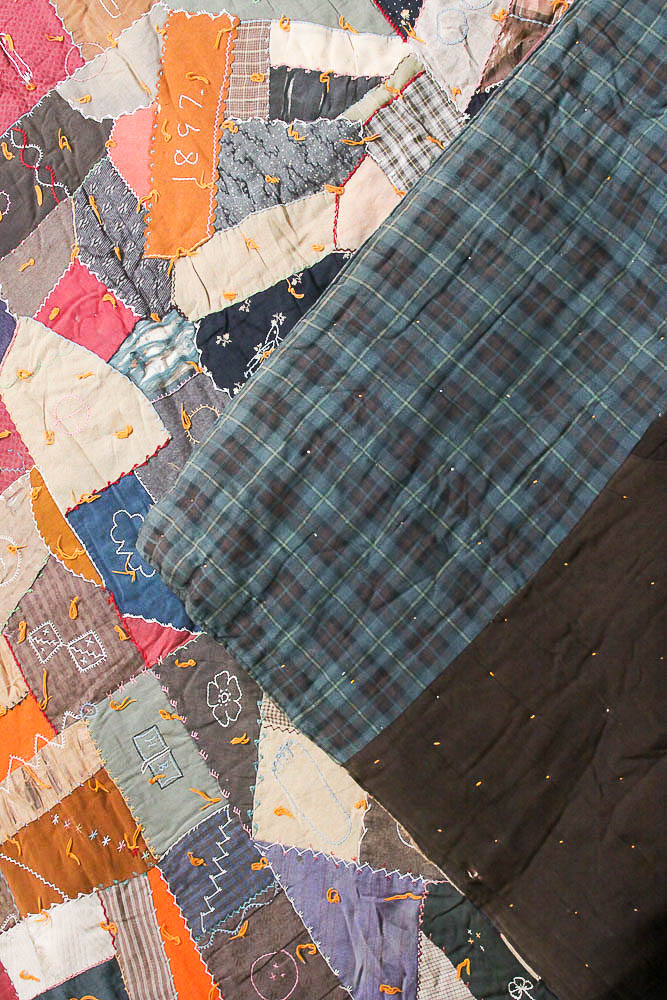 Two Vintage Patchwork Quilts