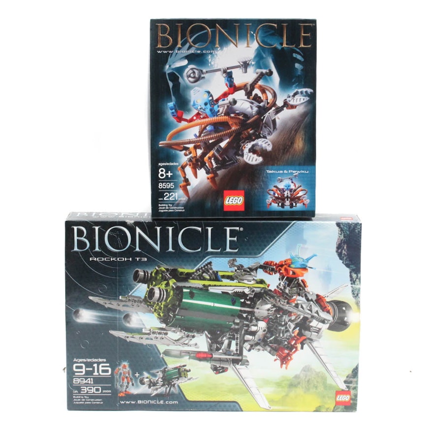 Lego "Bionicle" Sets 8595 and 8941