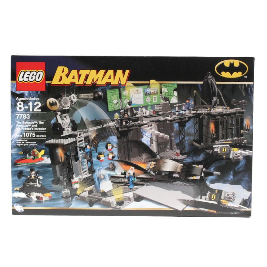 Lego "Batman" The Batcave: The Penguin and Mr. Freeze's Invasion