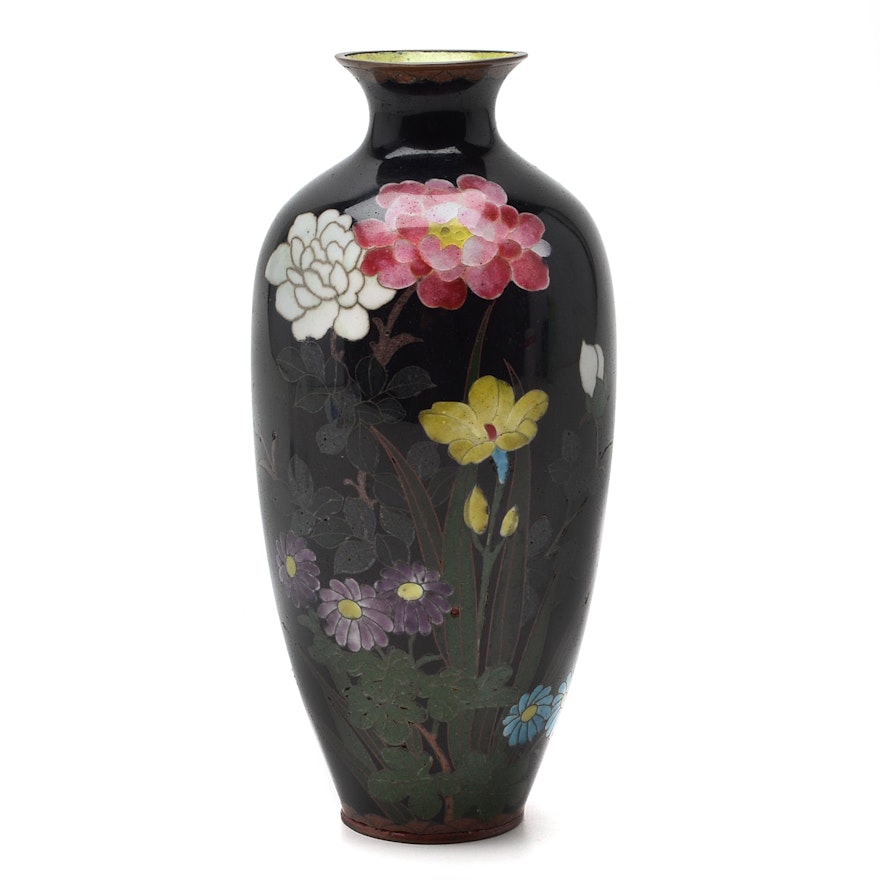 Late 19th/ Early 20th Century Japanese Cloisonné Vase