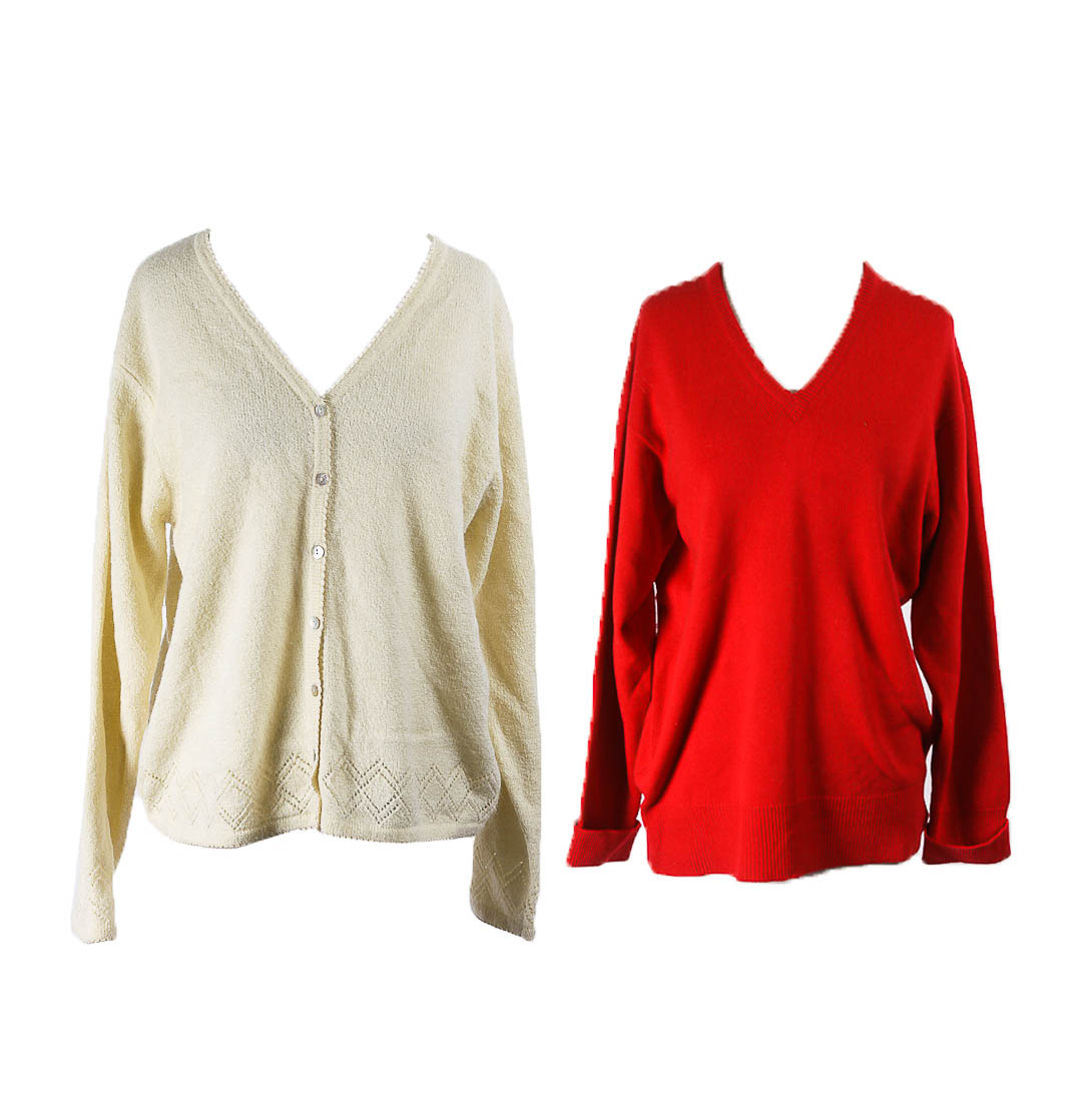 Group of Women's Knit Sweaters