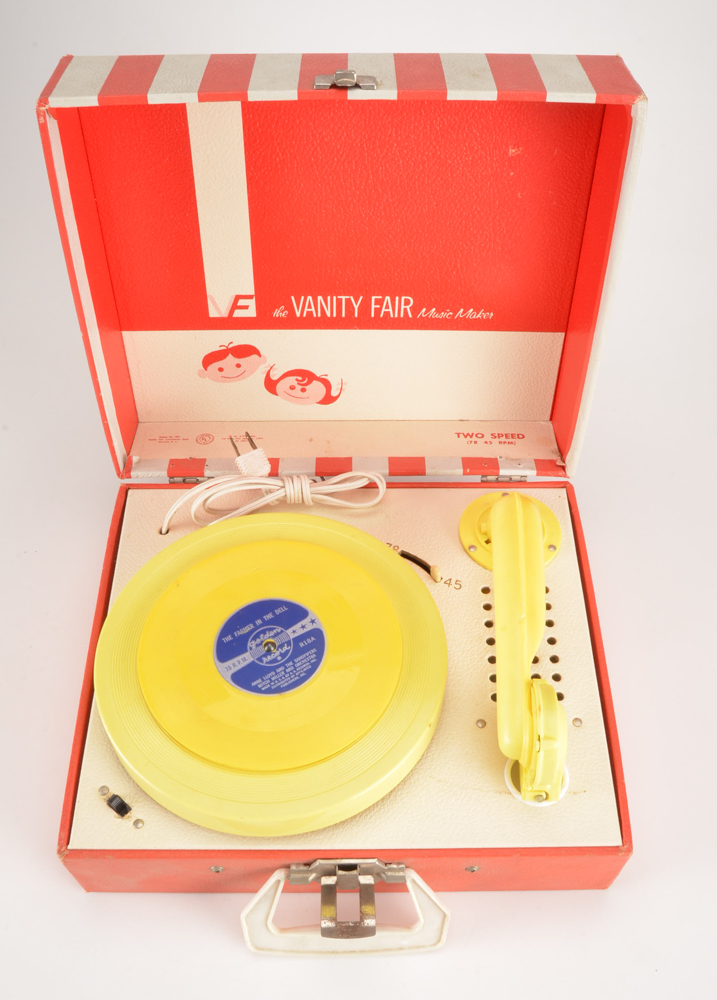 Vintage Vanity Fair "Music Maker" Toy Phonograph