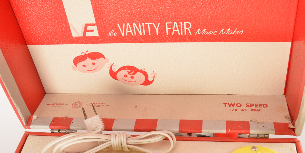 Vintage Vanity Fair "Music Maker" Toy Phonograph