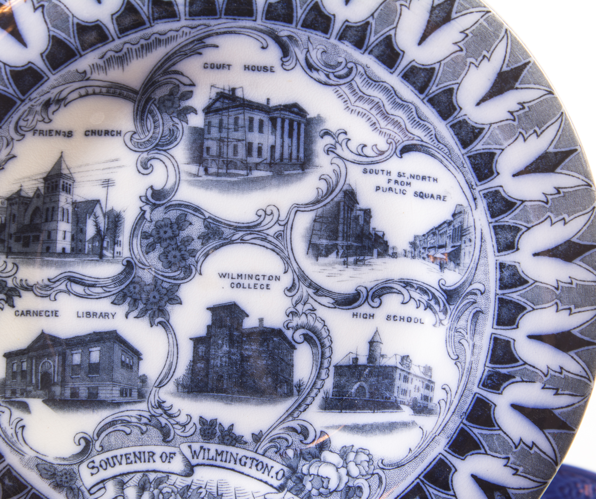 Blue and White Decorative Plates