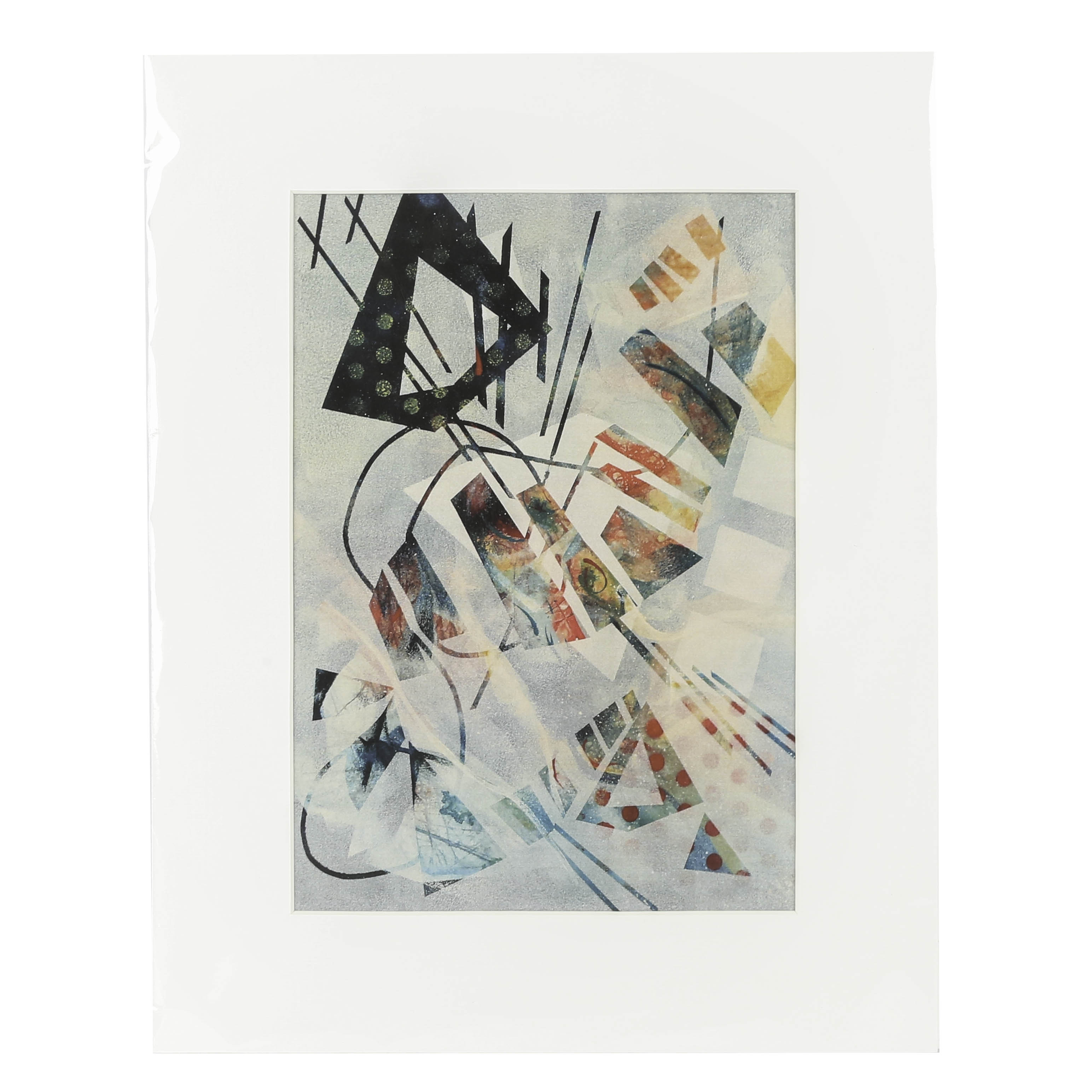 Susan Lackey Abstract Offset Lithograph