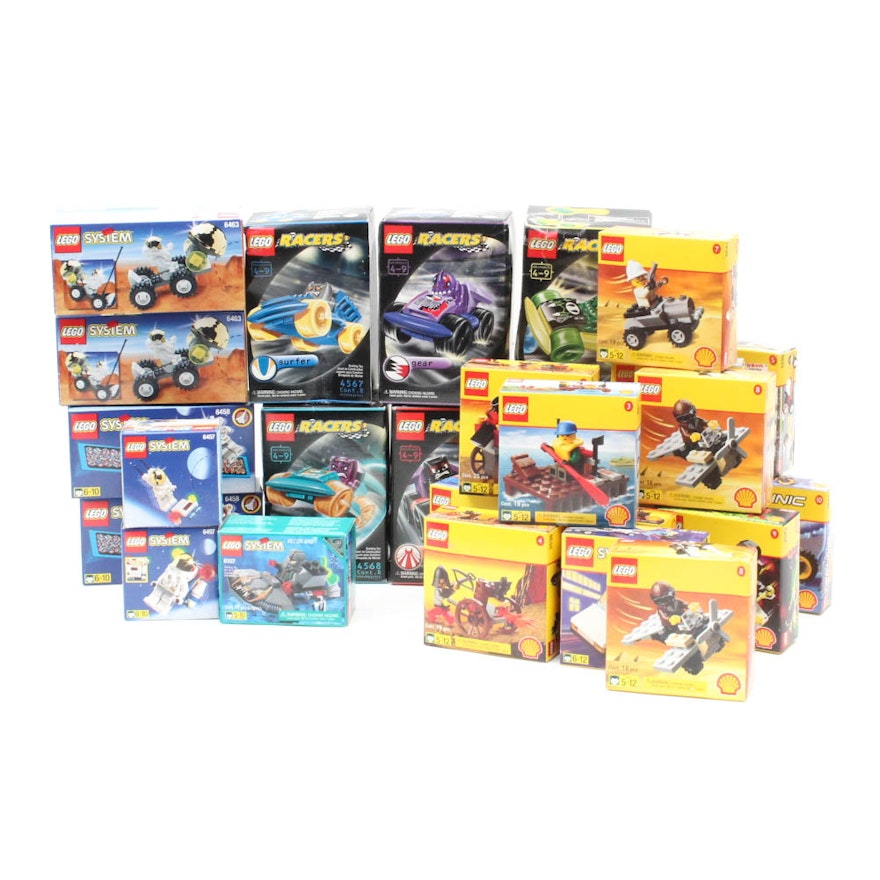 Lego Racers and Assorted Figures