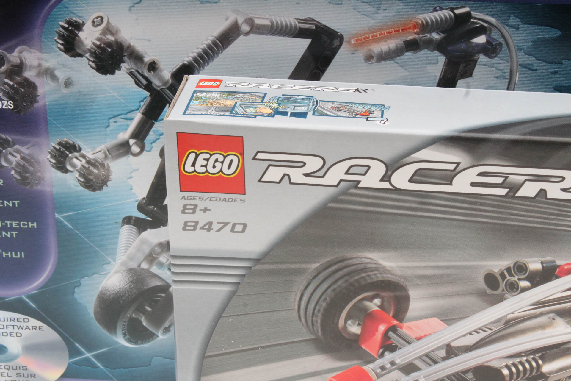 Lego Racers and Spybotics Building Sets