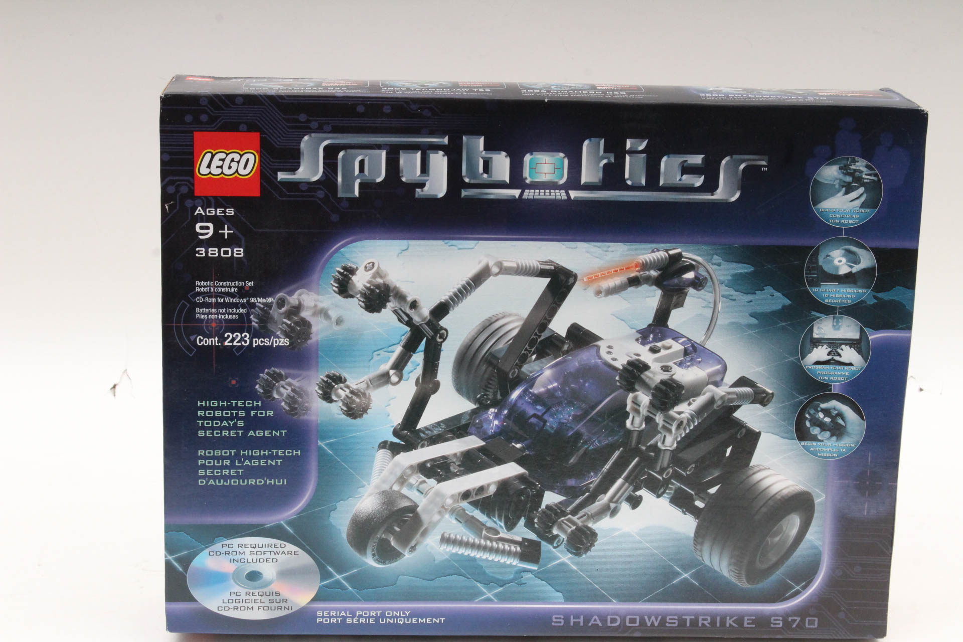 Lego Racers and Spybotics Building Sets