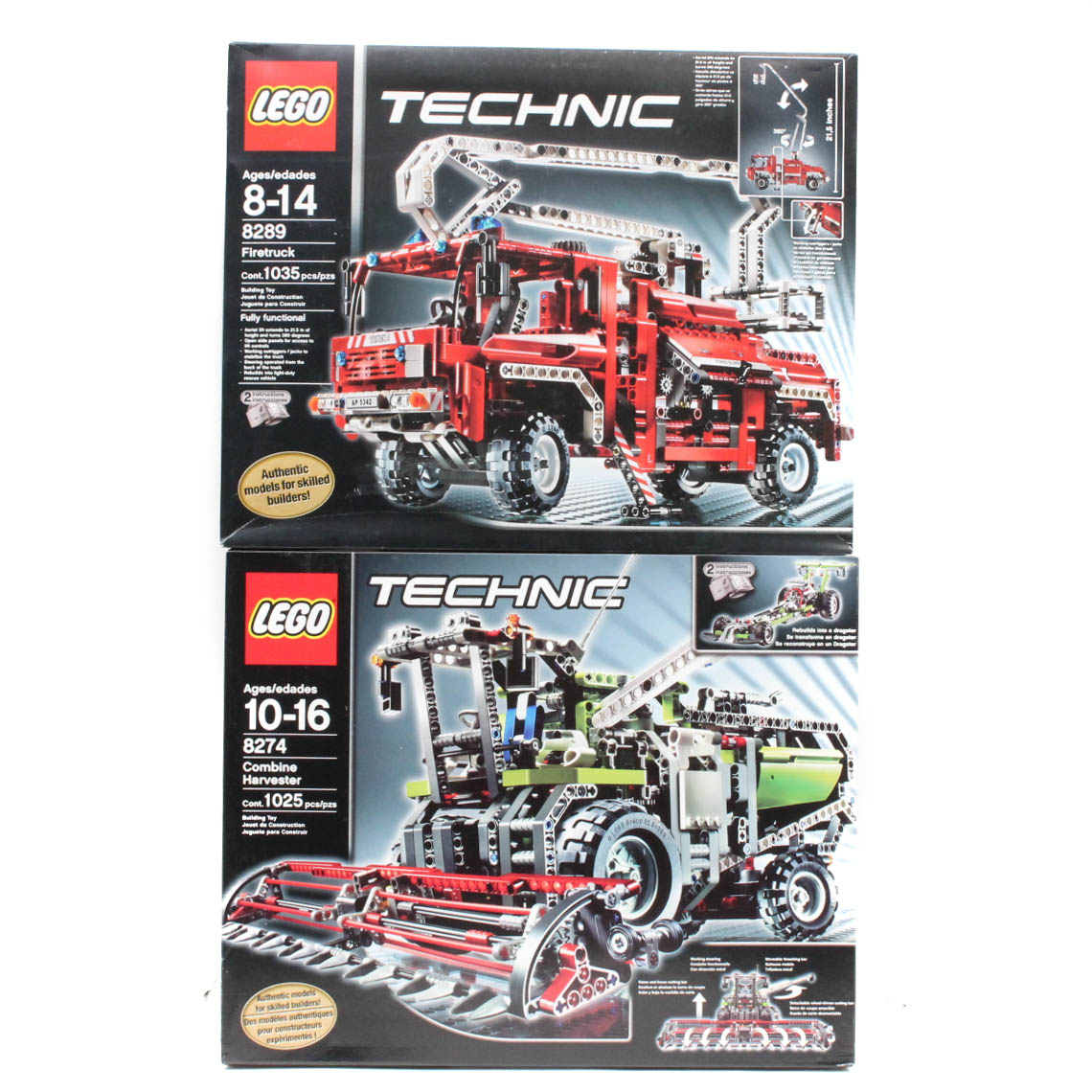 Lego technic fire online truck 8289