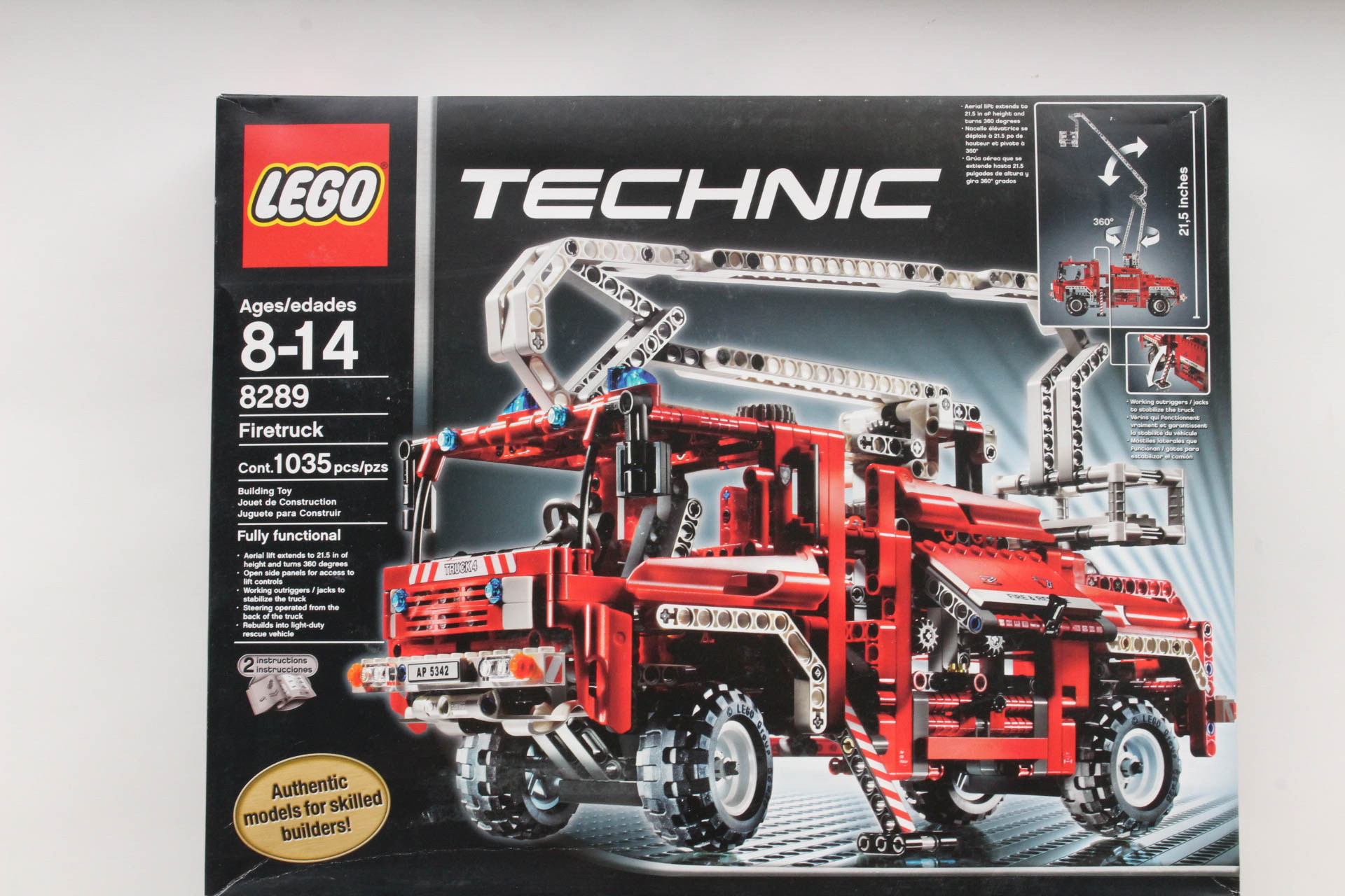 Lego Technic Combine Harvester and Firetruck